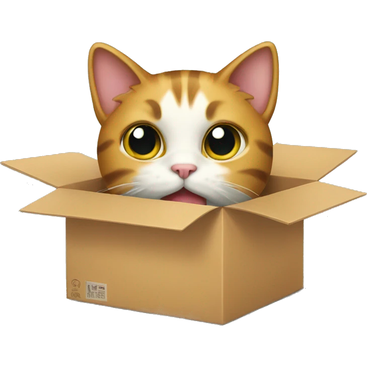 cat in box emoji