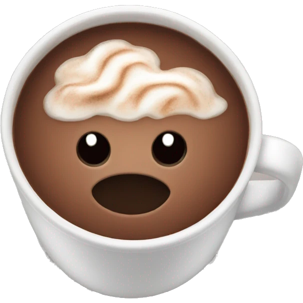 hot chocolate  emoji