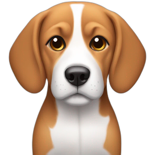 snuggling beagle emoji