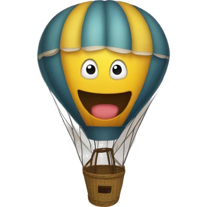 Hot air balloon emoji