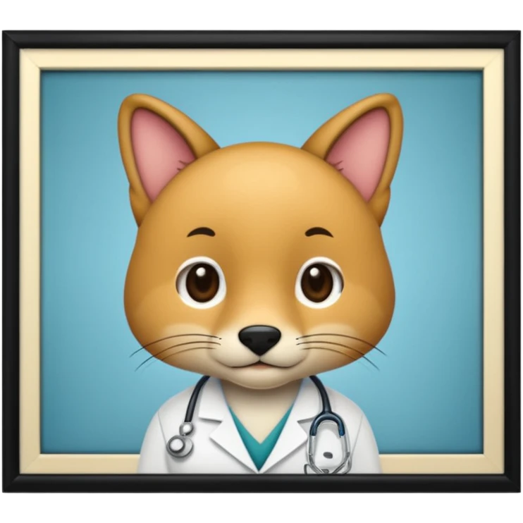 Animal hospital emoji