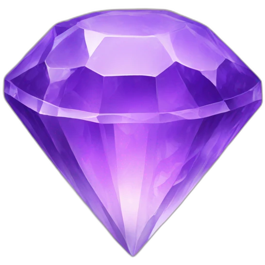 purple crystal emoji
