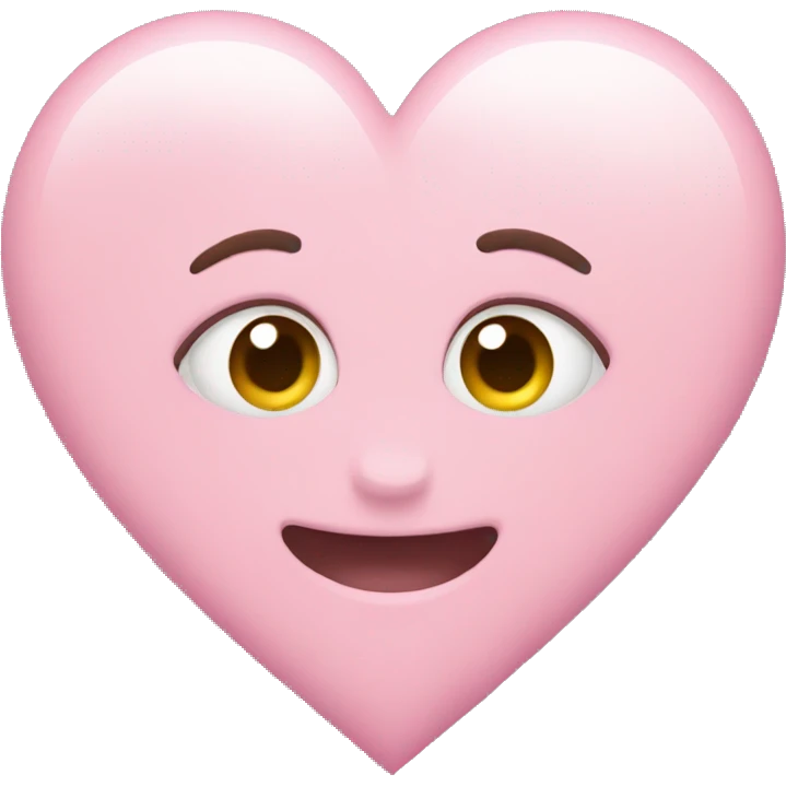 pink pastel heart emoji