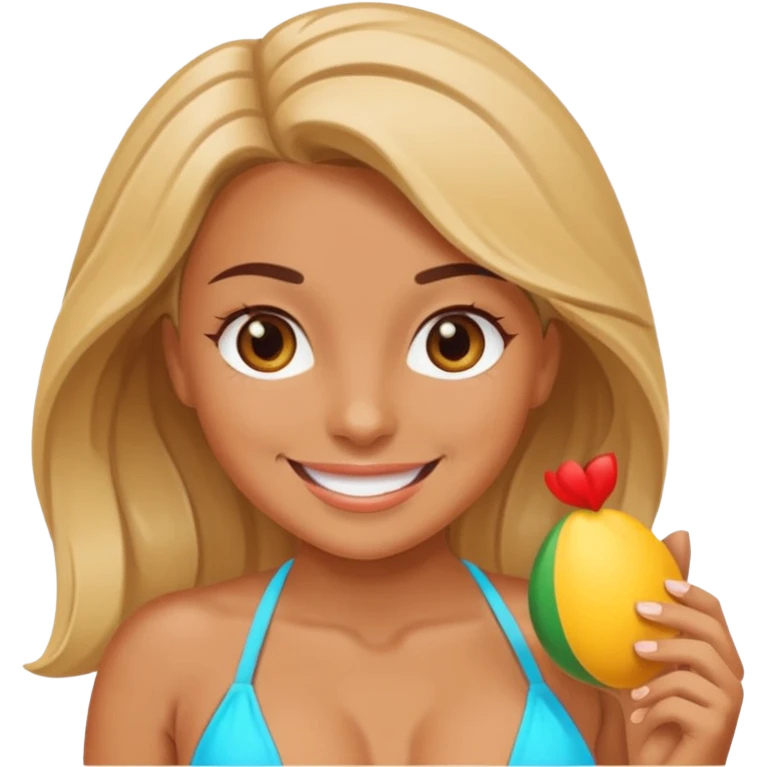 Bikini sexy emoji