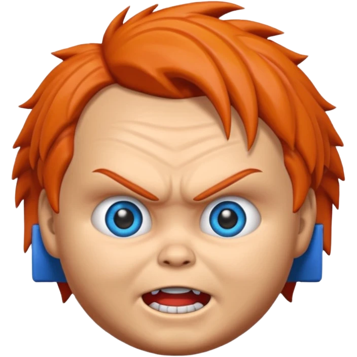 Un emojin de chuky emoji