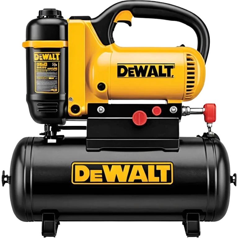 DEWALT 6 Gal. 18-Gauge Brad Nailer and Heavy-Duty Pancake Electric Air Compressor Combo Kit emoji style  emoji