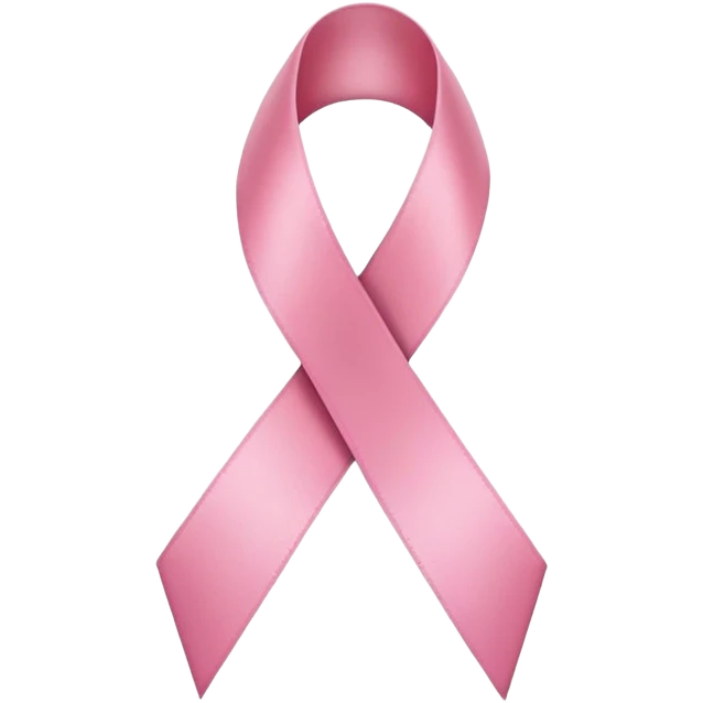 Pink ribbon emoji