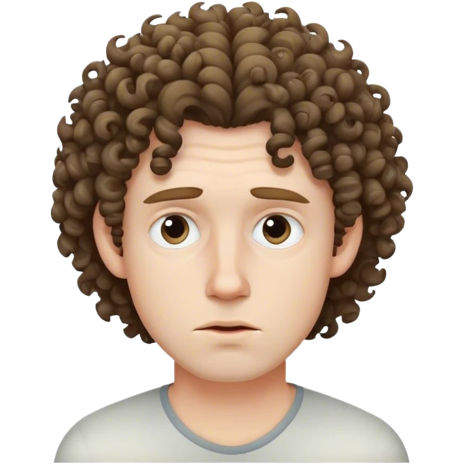 insomnia curly man emoji
