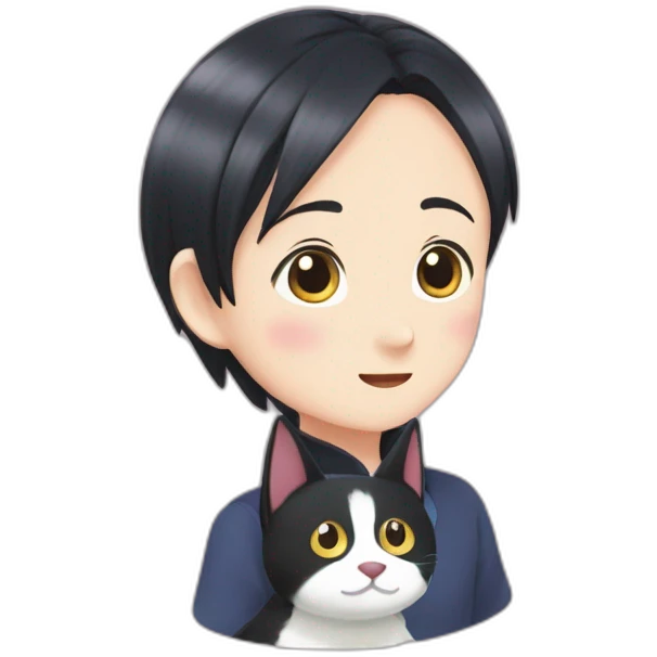 Jiji of Ghibli kiki’s delivery anime emoji