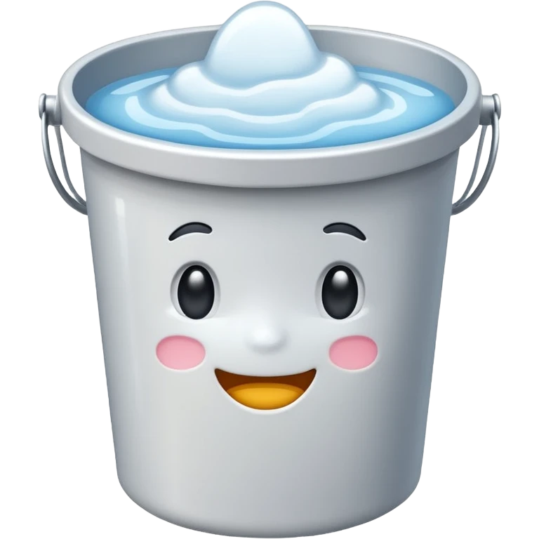 Bucket of cum emoji