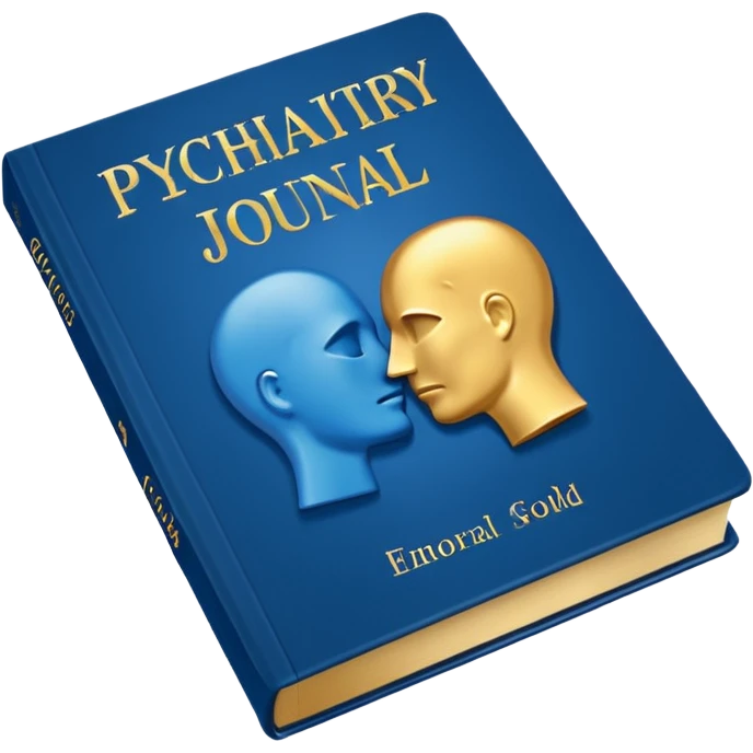 Psychiatry journal book emoji