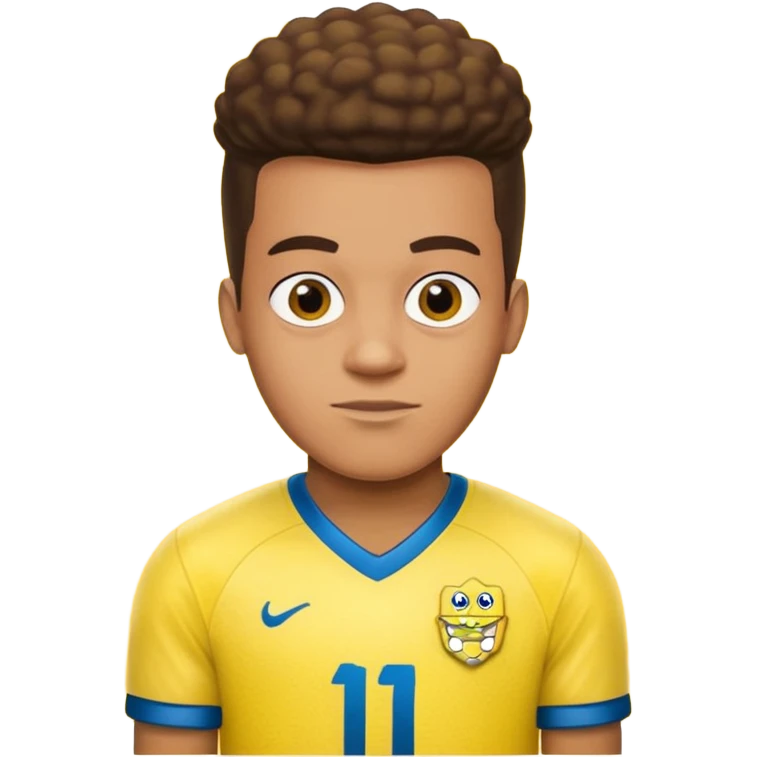 Make a yellow football jersey say Elijah and make there a SpongeBob badge emoji