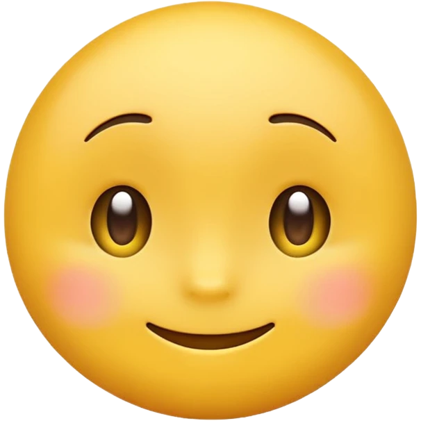 Shy yellow emoji emoji