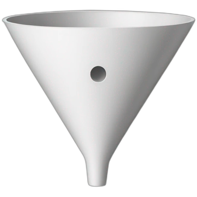 funnel with holes emoji