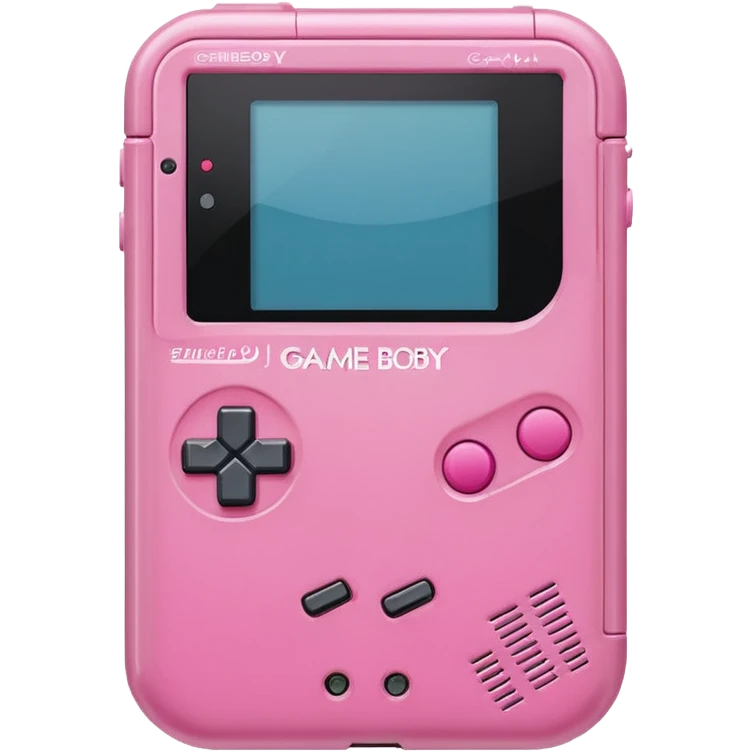 pink gameboy emoji