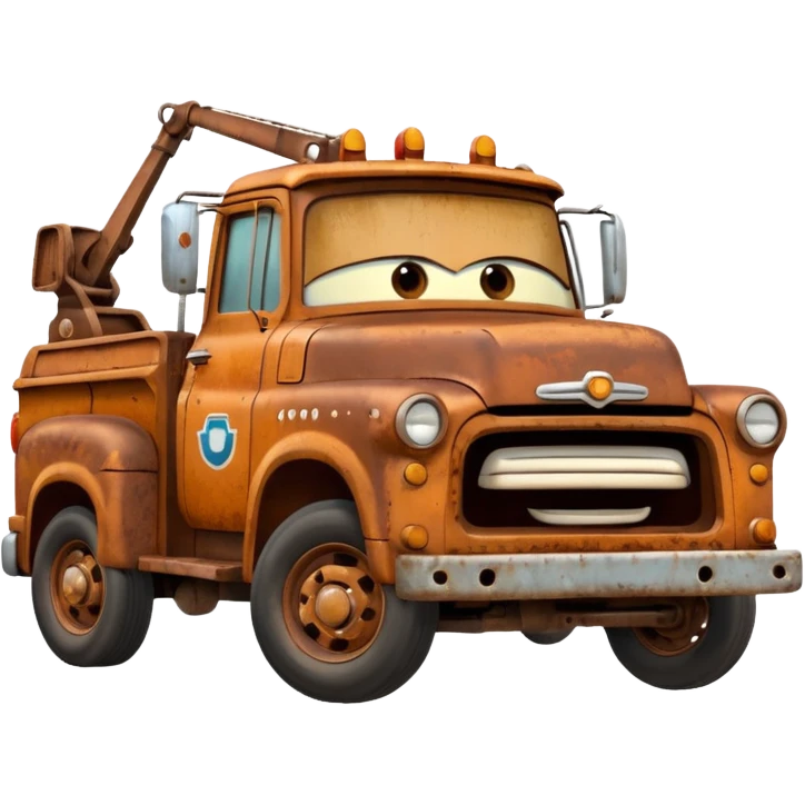 mater tow truck emoji