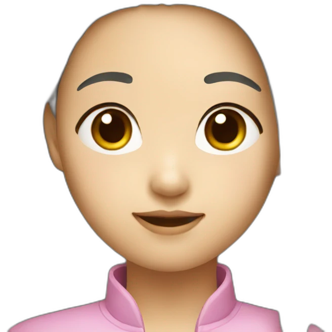 Asian girl emoji