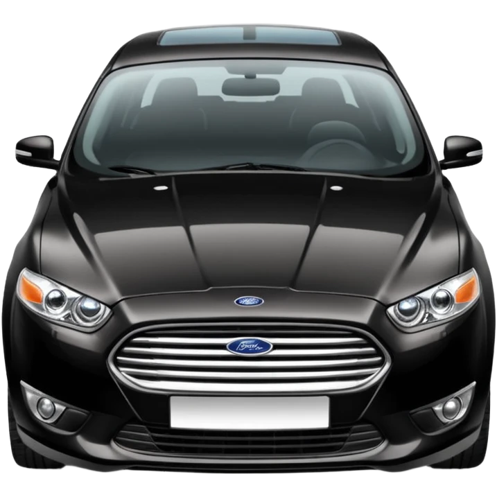 2011 black ford mondeo  emoji