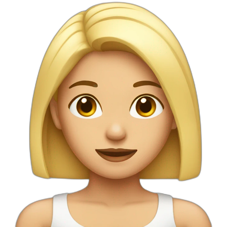 Femme sans avant bras droit emoji
