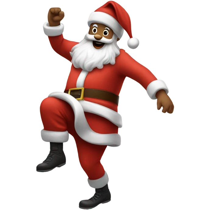 Dancing Santa  emoji