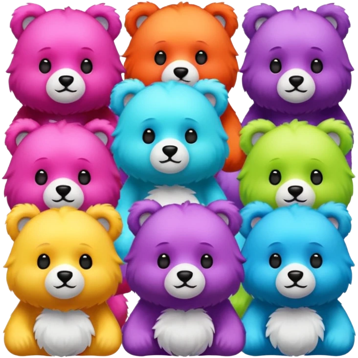 Make doodan bears pretty emoji