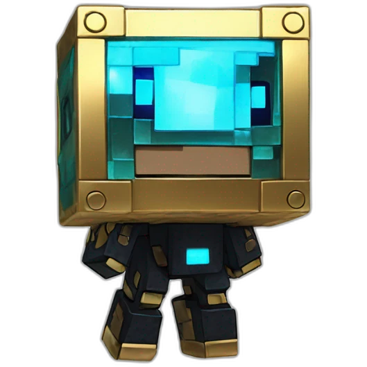 Minecraft Cyberpunk Pokemon Legendary Book Gold Shiny Glow emoji