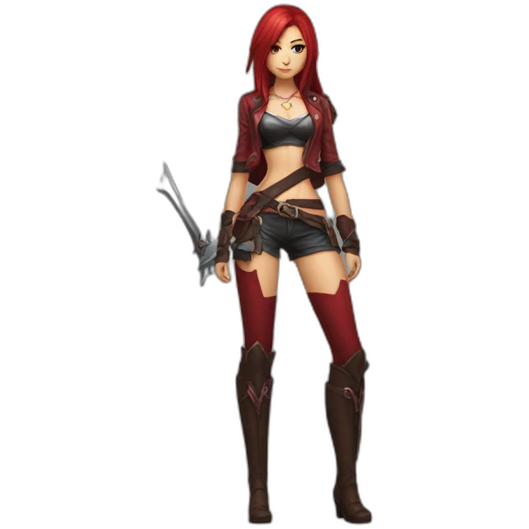 Katarina legs sfw emoji