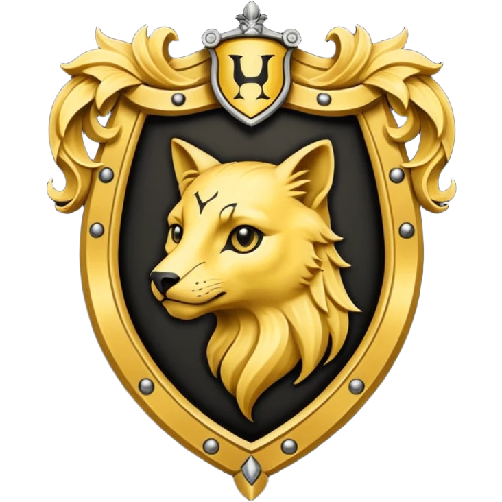 Hufflepuff crest Howard’s  emoji
