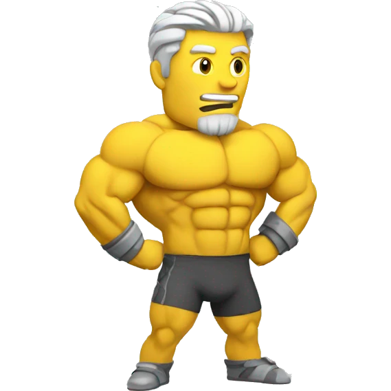 Cable with muscles emoji