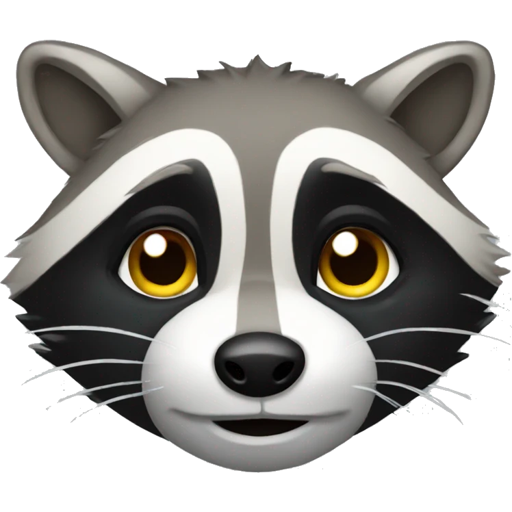 Raccoon emoji