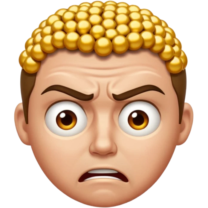 Sweat, anxiety, headaches, anguish, anger emoji