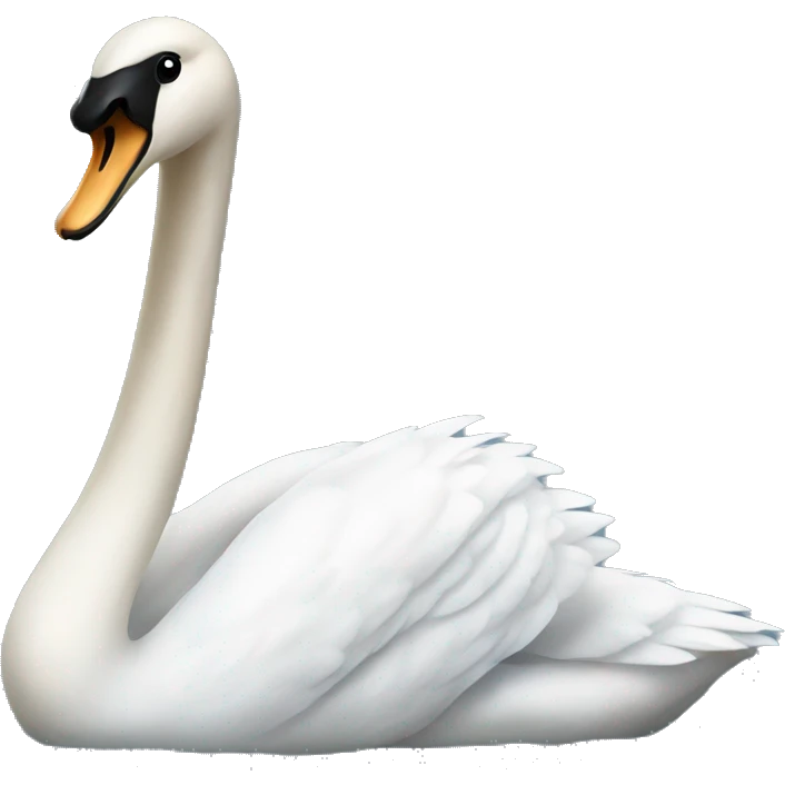 White swan emoji