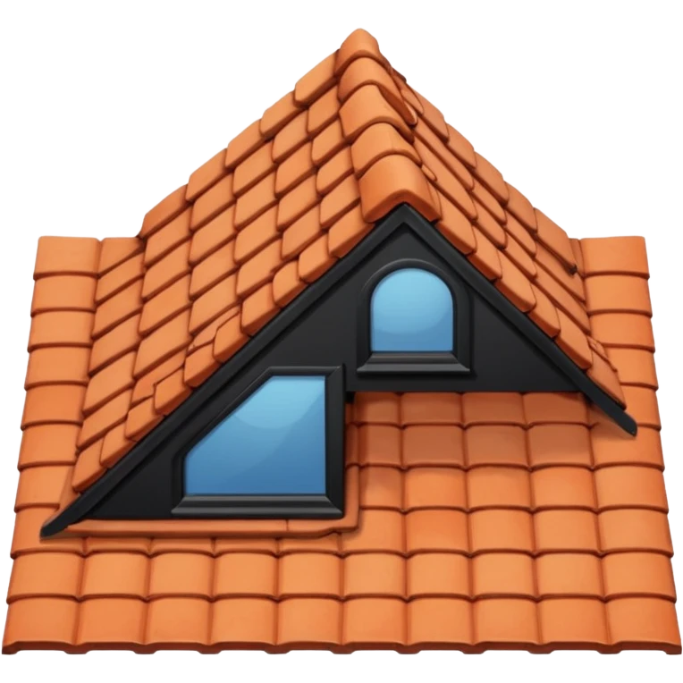 A roof on the planet emoji