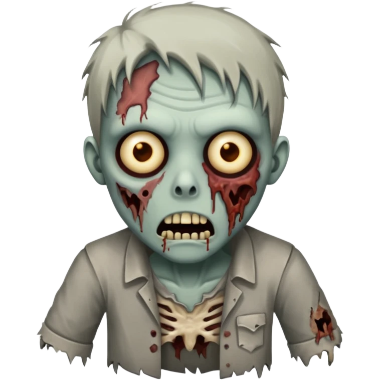 Um zombie cria  emoji
