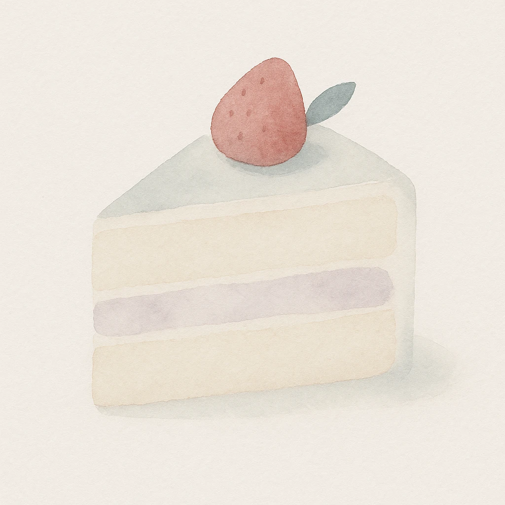 slice of cake emoji