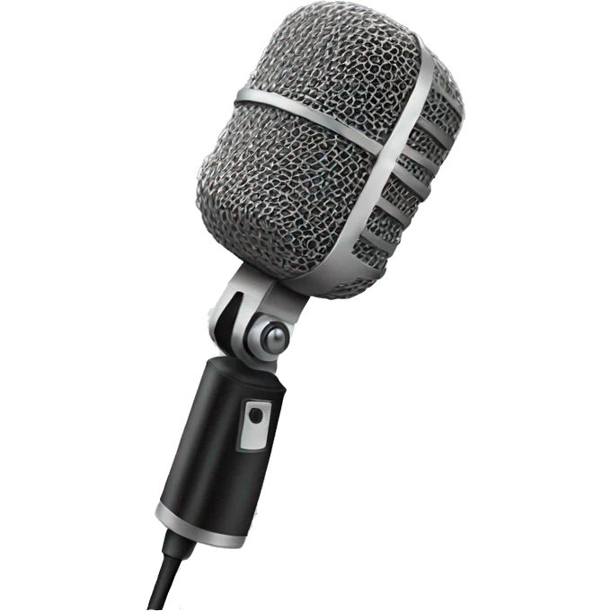 microphone emoji