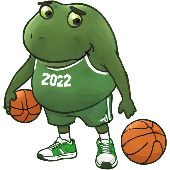 Fat Basketball Player from marocco  emoji