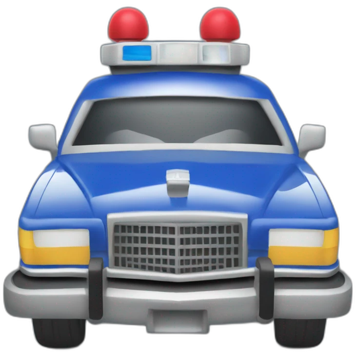 Duke of hazards police car emoji