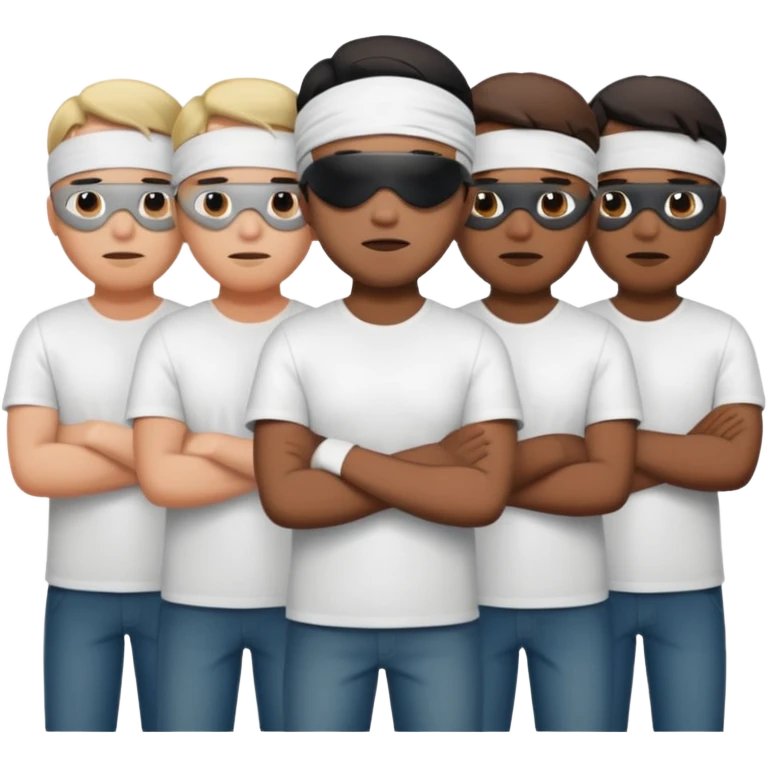 blindlyfolded men emoji
