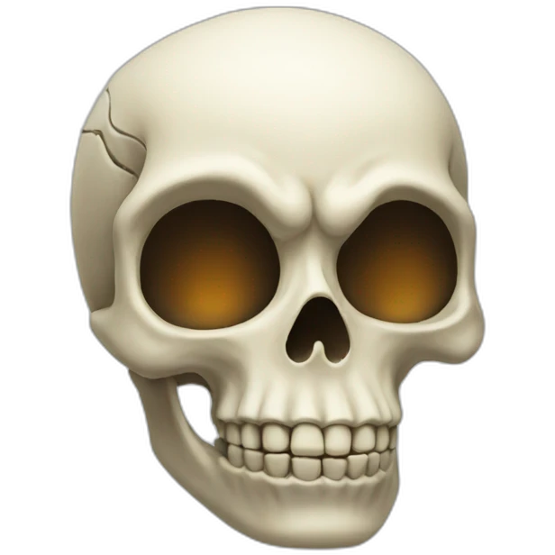 Meme skull emoji