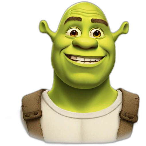 white-shrek emoji