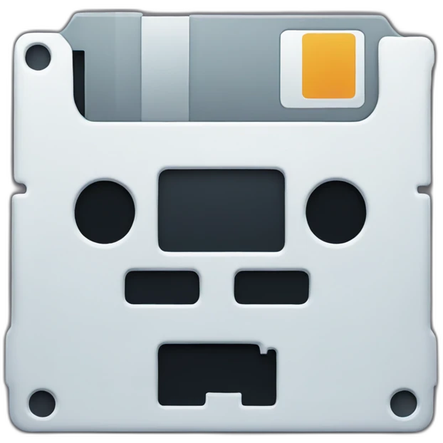 Floppy Disk ghost emoji