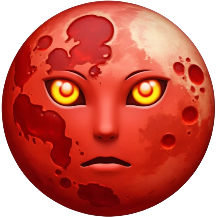 Blood Moon emoji