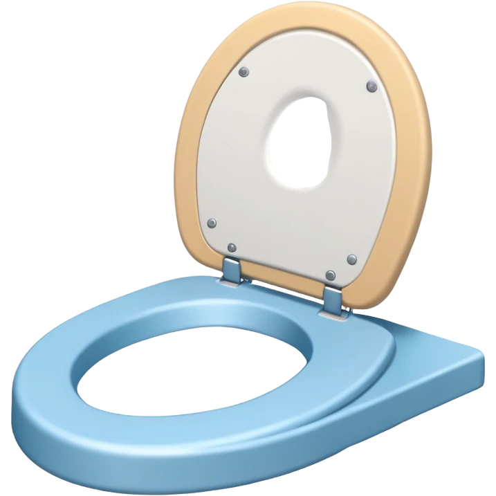 Disposable paper Toilet seat  emoji
