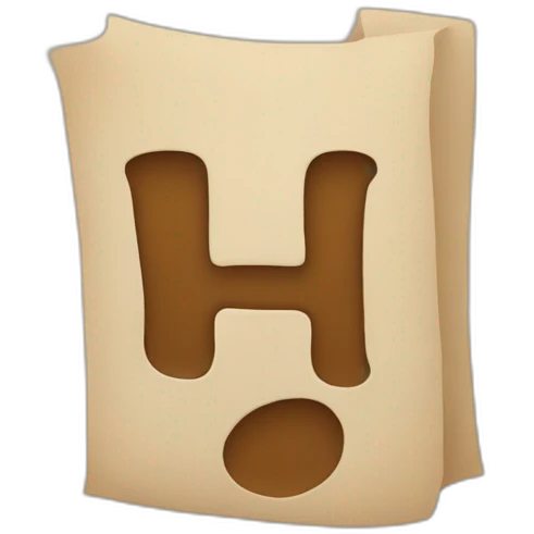 the letter H emoji