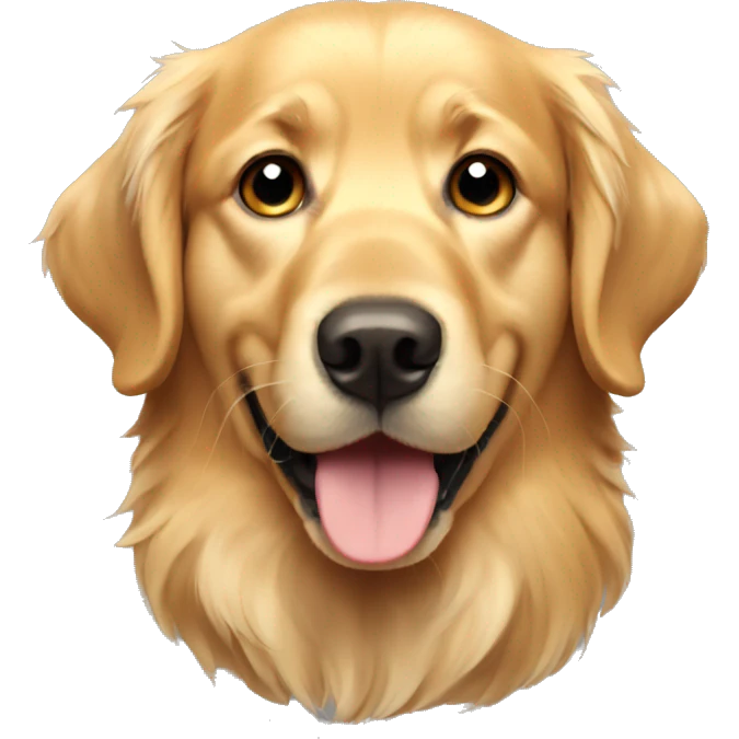 golden retriever  emoji