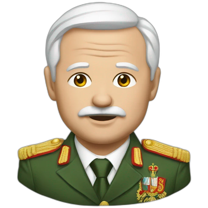 The President of Belarus emoji
