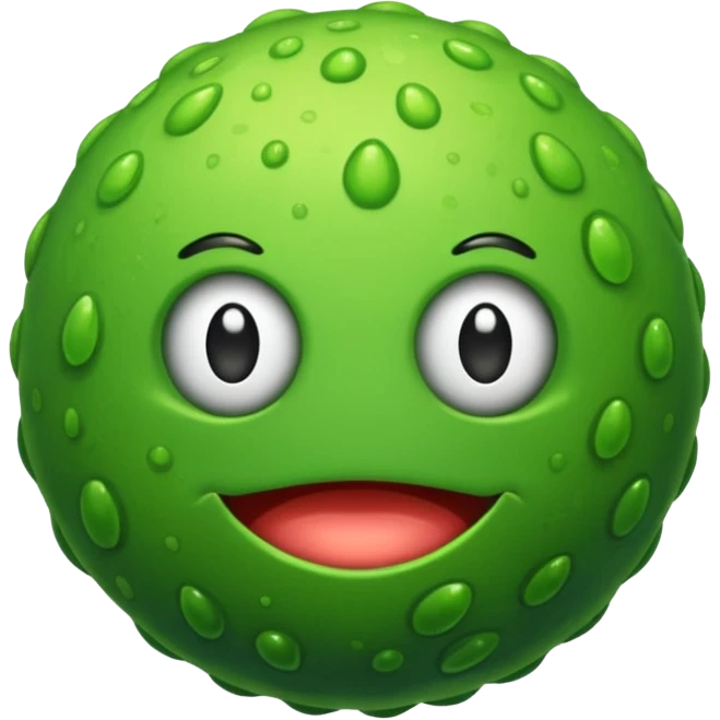 typical green germs emoji  emoji