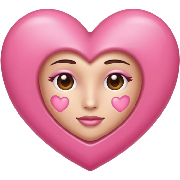 Corazón rosita 💗💋 emoji