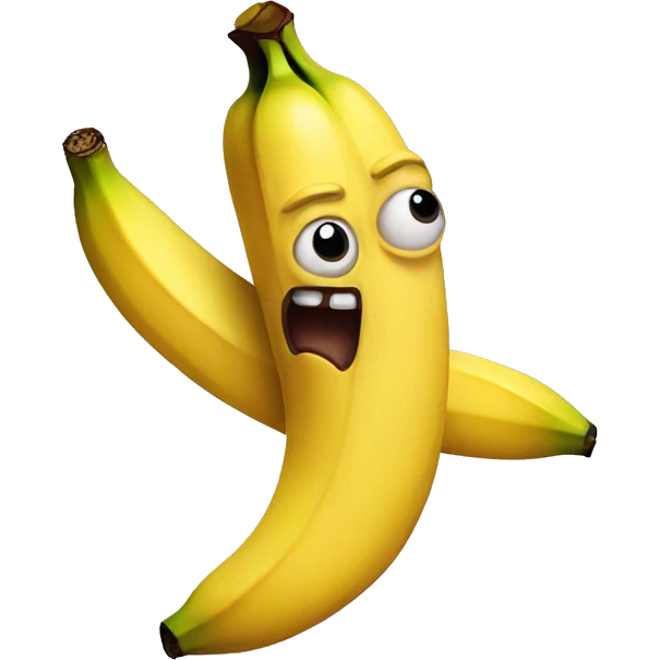 evil banana  emoji